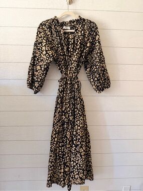 APIECE APART LONG SLEEVE UVA DRESS -L
